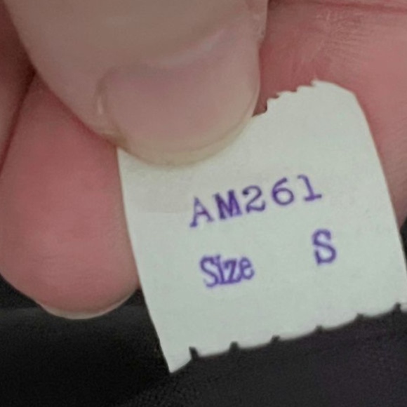 Vintage 1980s 90s Stephanie Mathews Camel Brown and Navy Wool Toggle Coat // S - Picture 10 of 10